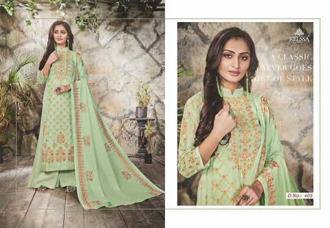 Relssa Presents Magic Vol 2 Cotton Satin Printed Casual Wear Salwar Suits