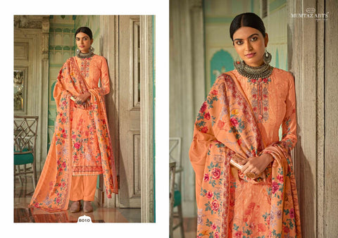 Mumtaz Arts Resham Aari Jam Cotton Digital Printed Salwar Kameez