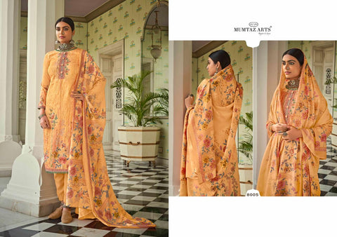 Mumtaz Arts Resham Aari Jam Cotton Digital Printed Salwar Kameez