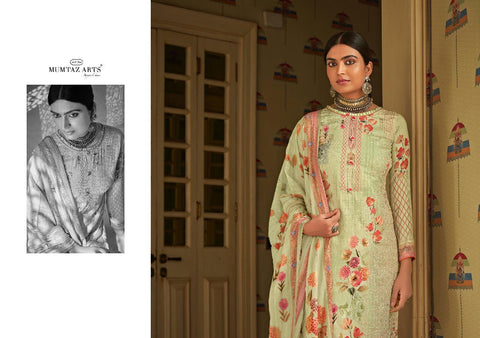 Mumtaz Arts Resham Aari Jam Cotton Digital Printed Salwar Kameez