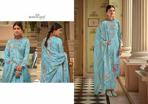 Mumtaz Arts Resham Aari Jam Cotton Digital Printed Salwar Kameez