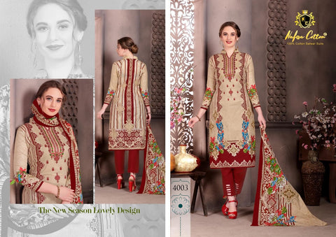 NAFISA COTTON RESHMA KARACHI QUEEN VOL 4 KARACHI SALWAR SUIT