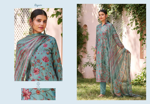 Reyna Presents Winter Waves Pashmina Printed Fancy Designer Salwar Suits