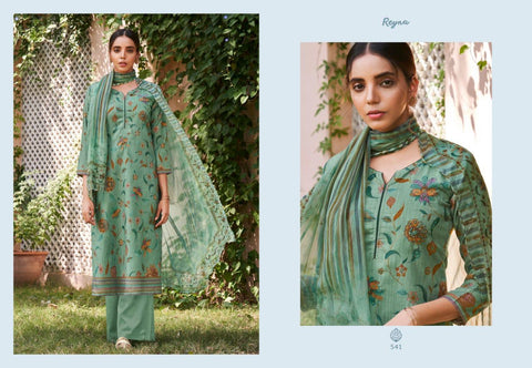 Reyna Presents Winter Waves Pashmina Printed Fancy Designer Salwar Suits