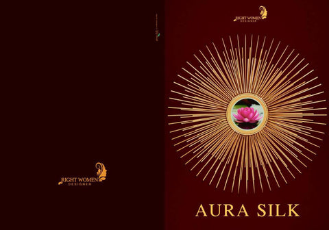 Right Women Designer Aura Silk Fancy Designer Saree Collection