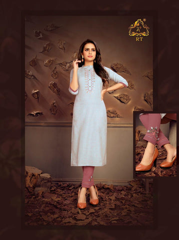 Rijiya Trends Penthouse Stylish Designer Kurti With Pant Collection