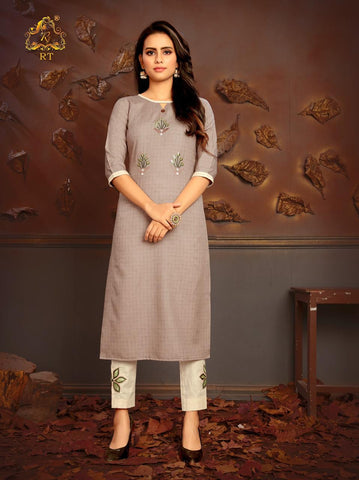 Rijiya Trends Penthouse Stylish Designer Kurti With Pant Collection