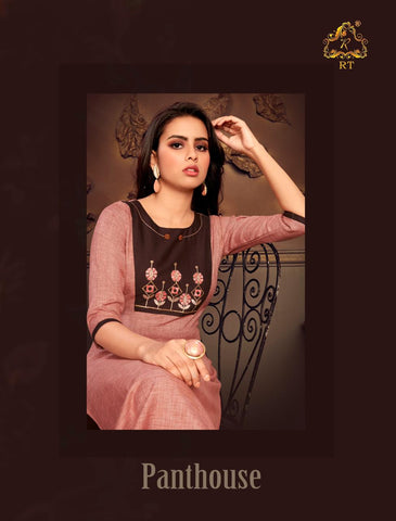 Rijiya Trends Penthouse Stylish Designer Kurti With Pant Collection