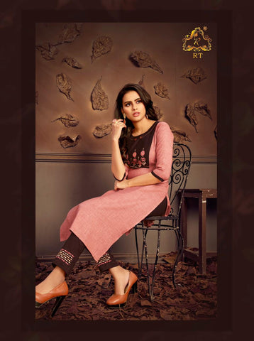 Rijiya Trends Penthouse Stylish Designer Kurti With Pant Collection