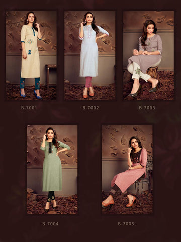 Rijiya Trends Penthouse Stylish Designer Kurti With Pant Collection