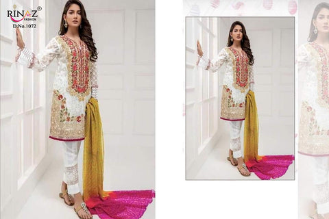 Rinaz Fashion Ramsha Vol 2 Embroidery Work Designer Salwar Kameez