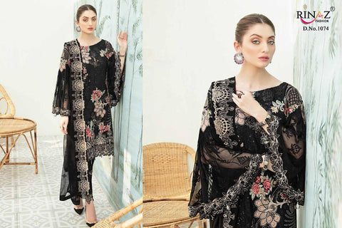 Rinaz Fashion Ramsha Vol 2 Embroidery Work Designer Salwar Kameez