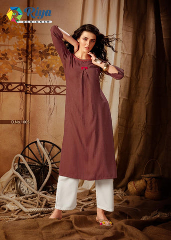Riya Designer Presents Anokhi Vol 2 Fancy Rayon Designer Kurtis Collection