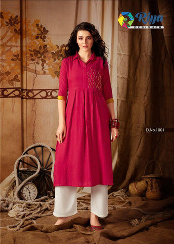 Riya Designer Presents Anokhi Vol 2 Fancy Rayon Designer Kurtis Collection