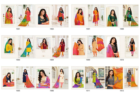 Rolex Vol 11 Long Slub With Hand Work Fancy Designer Salwar Suits