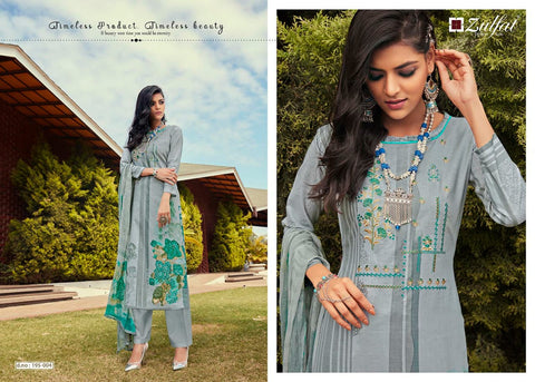 Zulfat Romani Pakistani Embroidery Salwar Suits Collection