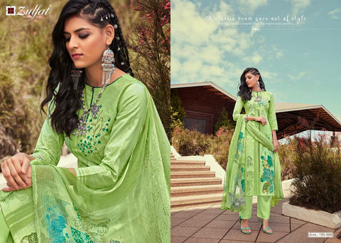 Zulfat Romani Pakistani Embroidery Salwar Suits Collection