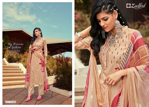 Zulfat Romani Pakistani Embroidery Salwar Suits Collection