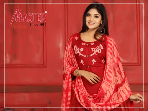 MASTER PRESENTS ROULETTE DAILYWEAR RAYON DRESS MATERIAL COLLECTION