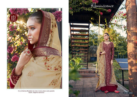 RSF PRESENTS SWAG VOL 2 SILK JACQUARD SUIT WITH HEAVY DUPATTA