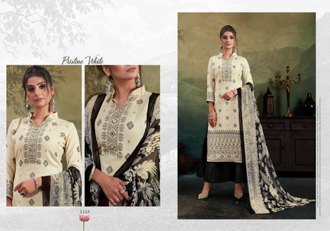 Bipson Presents Rangini Pure Pashmina Printed Fancy Designer Salwar Kameez