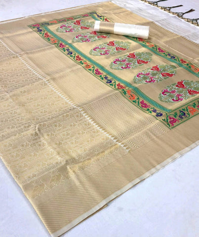 Rajtex Launched Kamaakya Silk Soft Silk Fancy Designer Sarees