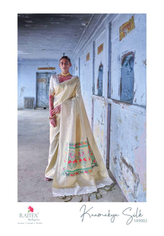 Rajtex Launched Kamaakya Silk Soft Silk Fancy Designer Sarees