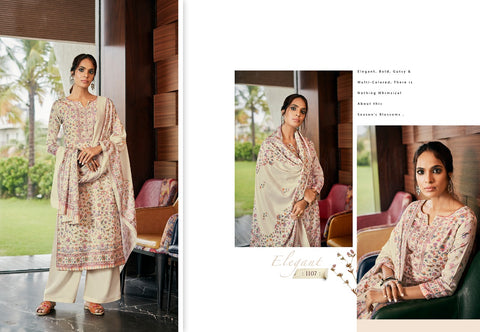 Glossy Presents Reet Pure Pashmina Printed Fancy Designer Salwar Kameez