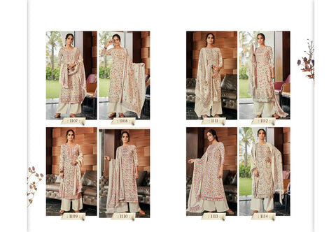 Glossy Presents Reet Pure Pashmina Printed Fancy Designer Salwar Kameez