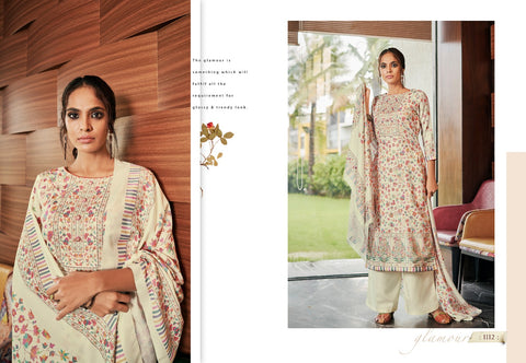 Glossy Presents Reet Pure Pashmina Printed Fancy Designer Salwar Kameez
