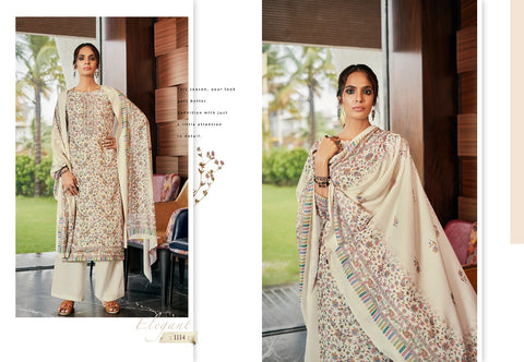 Glossy Presents Reet Pure Pashmina Printed Fancy Designer Salwar Kameez