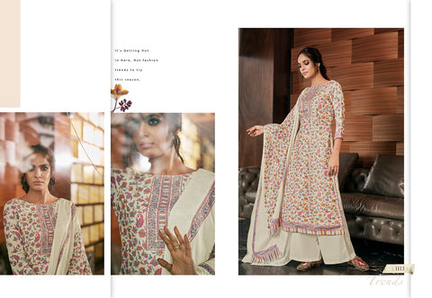 Glossy Presents Reet Pure Pashmina Printed Fancy Designer Salwar Kameez
