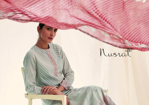 Sahiba Presents Nusrat Cotton Digital Print Pakistani Salwar Kameez
