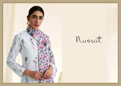 Sahiba Presents Nusrat Cotton Digital Print Pakistani Salwar Kameez