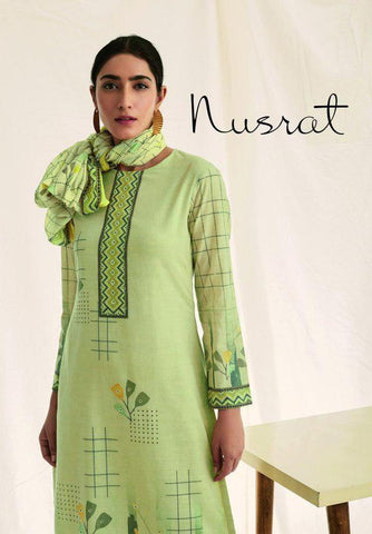 Sahiba Presents Nusrat Cotton Digital Print Pakistani Salwar Kameez