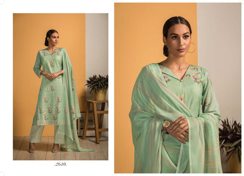 Rivaa Presents Sajilli Cotton Printed Casual Wear Salwar Suits