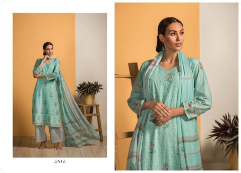 Rivaa Presents Sajilli Cotton Printed Casual Wear Salwar Suits