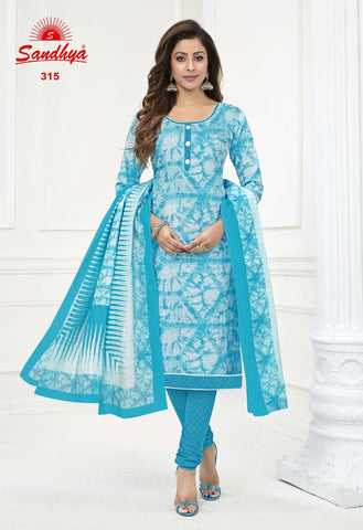 SANDHYA Print Pure Cotton Wear Dress Material Salwar Suits
