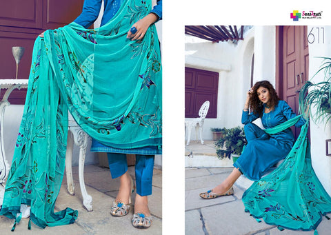 Sanskruti Silk Mills Classic Curves Pure Jam Silk Fancy Designer Kurti Collection