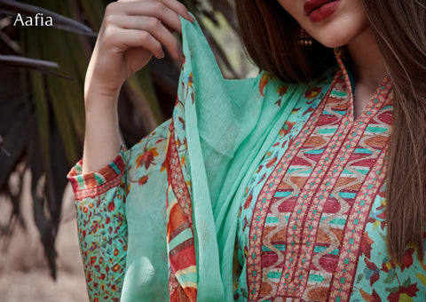 Sargam Prints Aafia  Muslin Cotton Kalamkari Digital Print Work Salwar Kameez