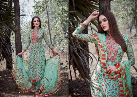 Sargam Prints Aafia  Muslin Cotton Kalamkari Digital Print Work Salwar Kameez