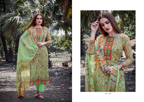 Sargam Prints Aafia  Muslin Cotton Kalamkari Digital Print Work Salwar Kameez