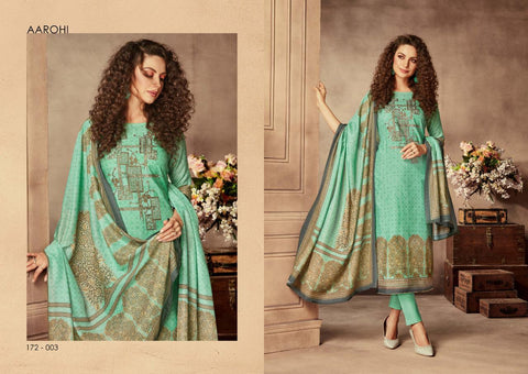 Sargam Prints Launched Aarohi Maslin Fabric Fancy Designer Salwar  Suits
