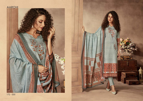 Sargam Prints Launched Aarohi Maslin Fabric Fancy Designer Salwar  Suits