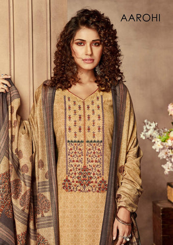 Sargam Prints Launched Aarohi Maslin Fabric Fancy Designer Salwar  Suits