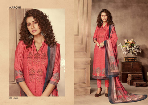 Sargam Prints Launched Aarohi Maslin Fabric Fancy Designer Salwar  Suits