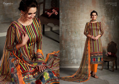 Sargam Prints Jully Zam Print Salwar Kameez Collection