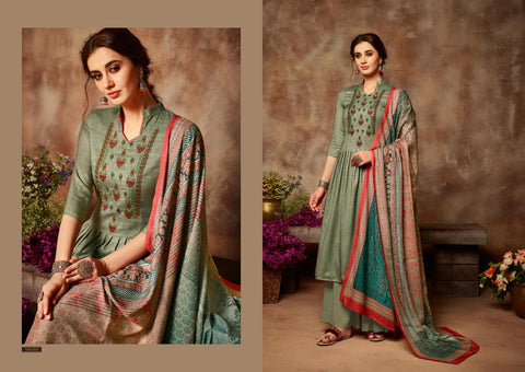 Sargam Prints Launched Yasmin Pashmina Fancy Designer Salwar Kameez