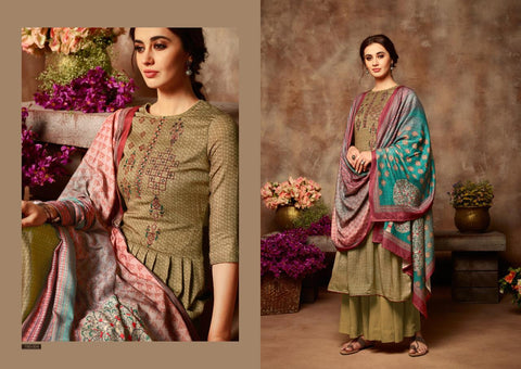 Sargam Prints Launched Yasmin Pashmina Fancy Designer Salwar Kameez