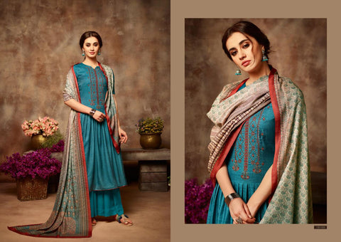 Sargam Prints Launched Yasmin Pashmina Fancy Designer Salwar Kameez